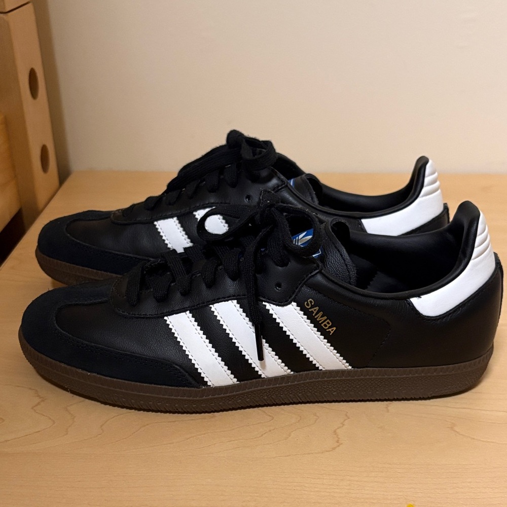 Adidas Samba Black White Sneakers